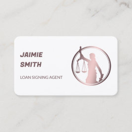 Notary Public QR Business Card Visitkort