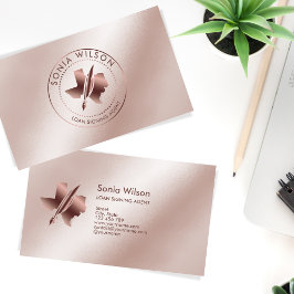 Notary Public Texas Frimärke Loan Signing Agent Visitkort