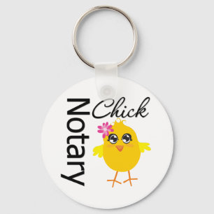 Notarychick Nyckelring