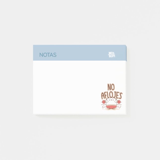 Notas Post it│No aflojes Post-it Block (Framsida)