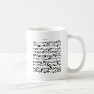 Notblad av Bach Kaffemugg