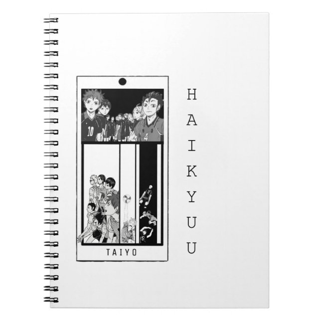 Notbooks ainme anteckningsbok (Framsidan)