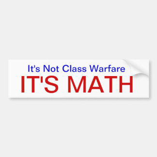 NotClassWarfareMath Bildekal