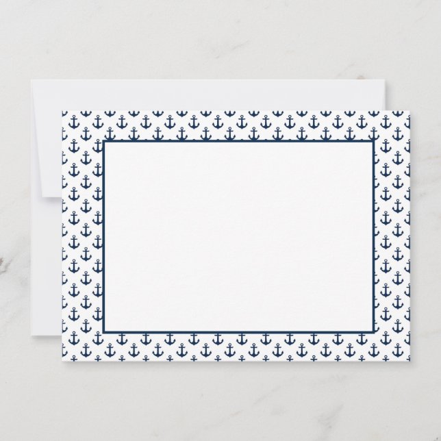 Note Card Anchor Anteckningskort (Framsida)
