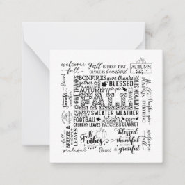 Note Card Anteckningskort