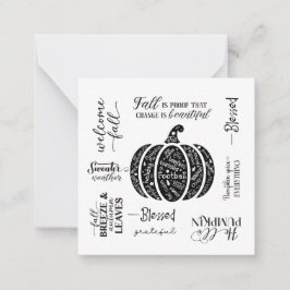 Note Card Anteckningskort