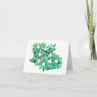 Note Card: "Periwinkle" Kort