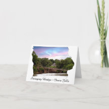 Note Card - Swinging Bridge, Iowa Falls, Iowa