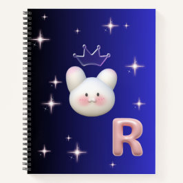 notebook 3D Soft Cute -Rabbit
