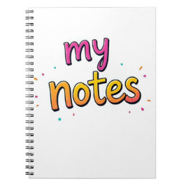 Notebook  anteckningsbok