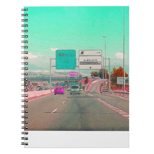 Notebook  anteckningsbok (Framsidan)