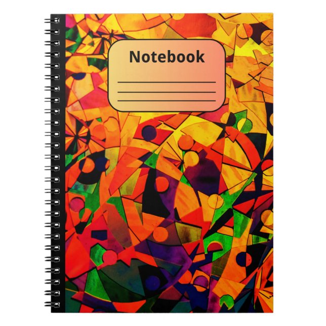 Notebook  anteckningsbok (Framsidan)