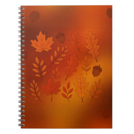 Notebook autumn anteckningsbok