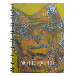 NOTEBOOK AV ARTIST PAULA REILLY ANTECKNINGSBOK