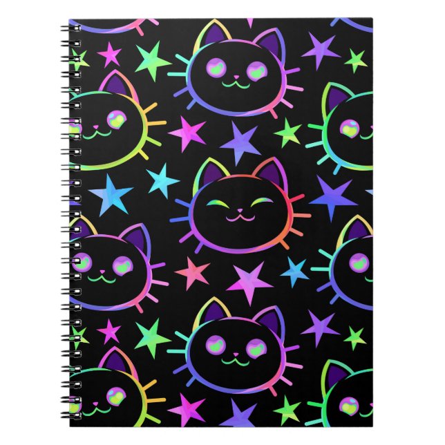 Notebook "Cats" Anteckningsbok (Framsidan)