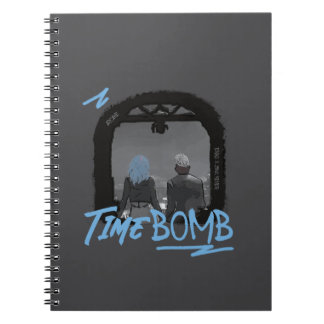 Notebook | Ekko x Jinx | TimeBomb | Arcane Anteckningsbok