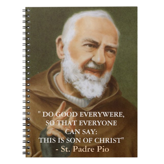 Notebook Encouragement Rosary Anteckningsbok (Framsidan)