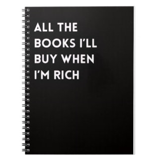 Notebook for Booklovers Anteckningsbok