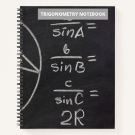 NOTEBOOK FÖR TRIGONOMETRY CHALKBOARD NOTES(BLACK)