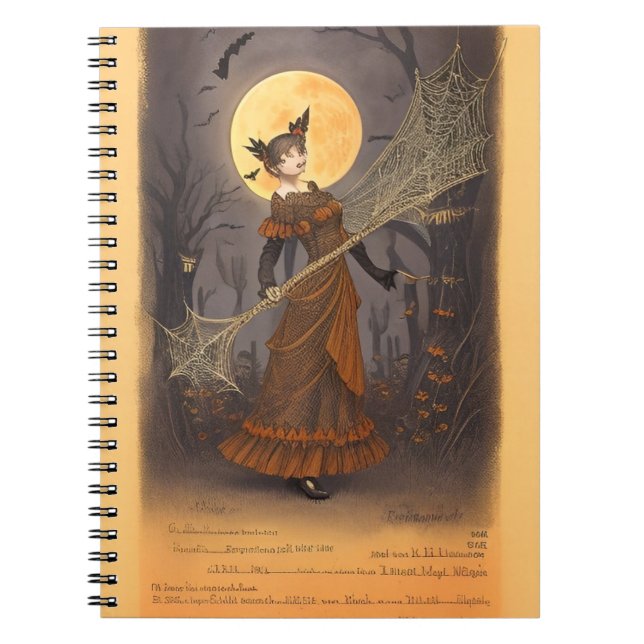 Notebook Halloween Anteckningsbok (Framsidan)