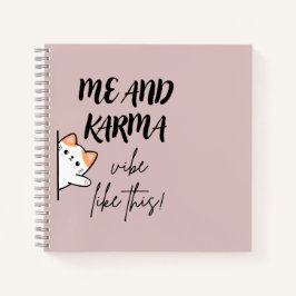 Notebook | karma | cats | journals 