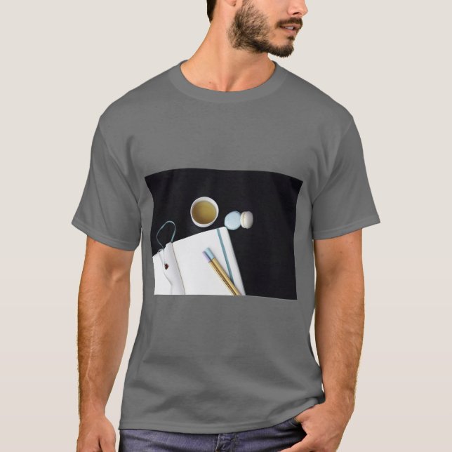 Notebook Lover Grafisk T-Shirt (Framsida)