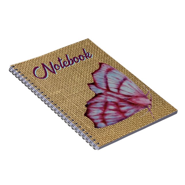 Notebook moth  anteckningsbok (Högra Sidan)
