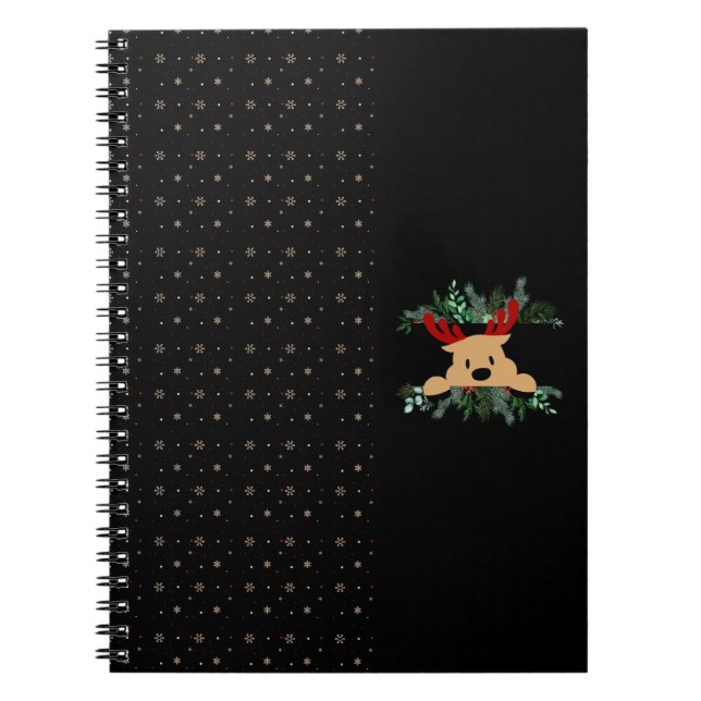 notebook new year ,noel anteckningsbok (Framsidan)