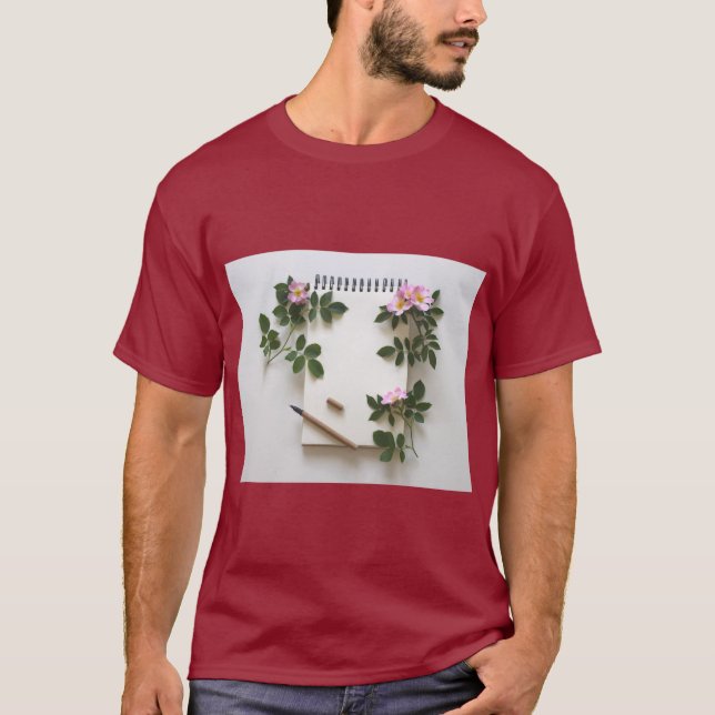 Notebook & Notes Författarens Tee (Framsida)