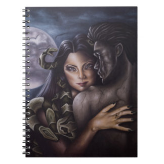 Notebook O feitiço de Medusa Anteckningsbok Med Spiral