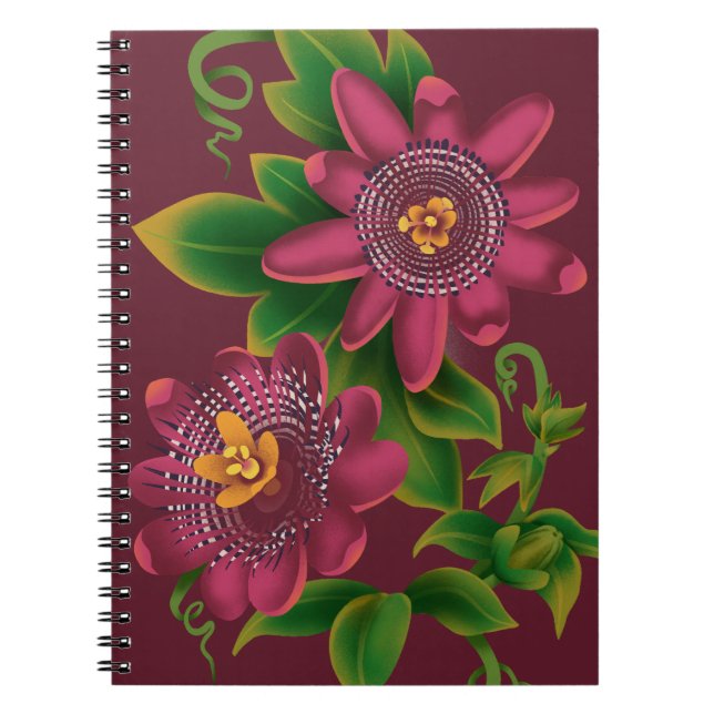 Notebook Passion Fruit Anteckningsbok (Framsidan)