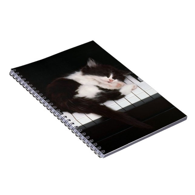 Notebook-Piano Kitten Anteckningsbok (Högra Sidan)