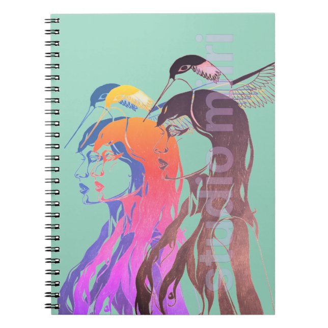NOTEBOOK studio miiri Anteckningsbok (Framsidan)
