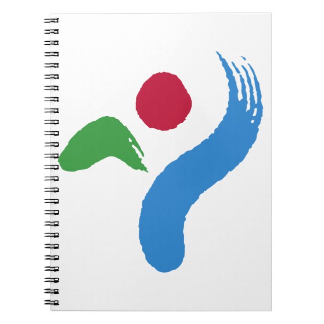 Notebook with Flag of Seoul, South Korea Anteckningsbok (Framsidan)