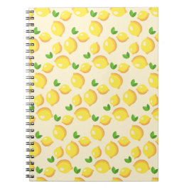 Notebook, yellow, lemon, Zitrone, Notizbuch Anteckningsbok