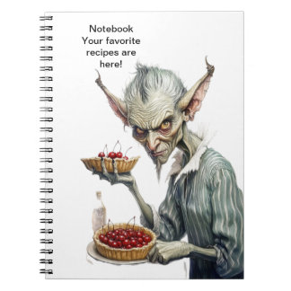 Notebook. Your favorite recipes are here! Anteckningsbok