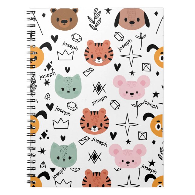 Notebooks for Kindergarten – Spiral Notebook Anteckningsbok (Framsidan)