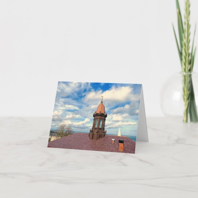 Notecard - 1820 Domstol Cupola Kort (Framsida)