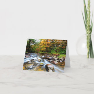 Notecard:  Alplaus döda, Charlton, NY Kort