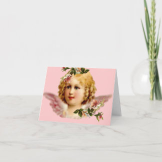 NOTECARD-ÄNGELVINTAGE KORT
