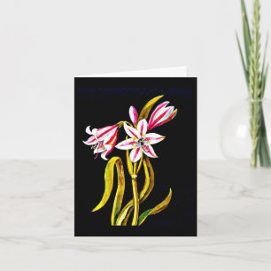 Notecard-Botanical Art-Mary Delany 3 Kort