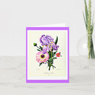 Notecard-Botanicals-Pierre Joseph Redoute 19 Kort