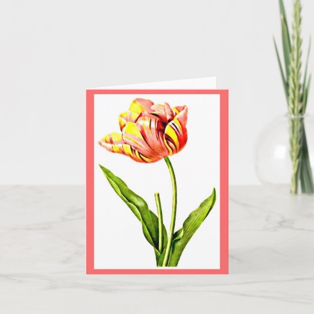 Notecard-Botanicals-Pierre Joseph Redoute 21 Kort (Framsida)