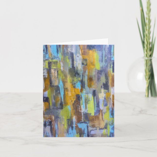 Notecard för höstradens tomma område kort (Framsida)