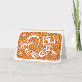 Notecard "för lycklig ande" kort