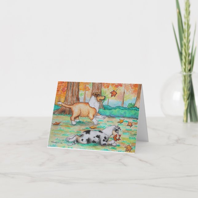 Notecard för nedgångande 4x6 kort (Framsida)