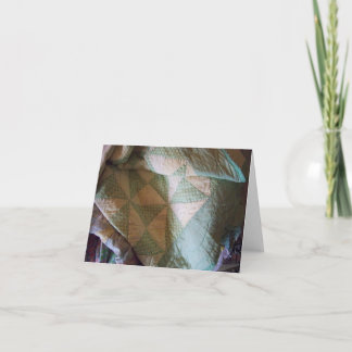 Notecard för vintagepinwheeltäcke kort