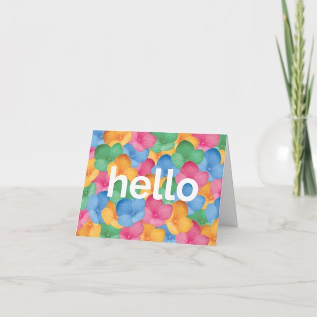 Notecard - hej kort (Framsida)