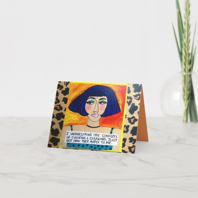 NOTECARD-I FÖRSTÅR BEGREPPEN AV KOKNINGAR KORT (Framsida)