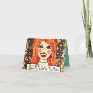 NOTECARD - INGET BEKLAGANDE. KORT